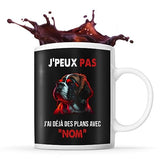 Mug personnalisable Prénom Saint Bernard