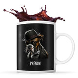 Mug personnalisable Prénom boxer