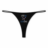 String Femme Boomerang Jpeux Pas - sous-Vêtement Coton Idée Cadeau Humour Saint Valentin Anniversaire