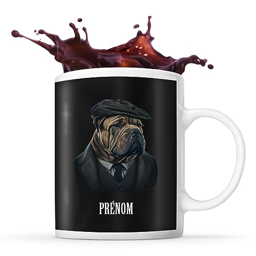 Mug personnalisable Prénom Shar Pei