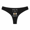 Culotte Tanga Personnalisé Femme J_Peux Pas Bowling Kopia Jpeux Pas - sous-Vêtement Coton Idée Cadeau Humour Saint Valentin Anniversaire