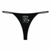 String Femme Tennis 2 Jpeux Pas - sous-Vêtement Coton Idée Cadeau Humour Saint Valentin Anniversaire