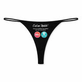String Femme Cuisine - sous-Vêtement Coton Idée Cadeau Humour Saint Valentin Anniversaire