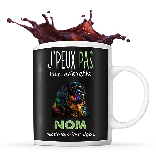 Mug personnalisable Prénom Dogue du Tibet Mastiff