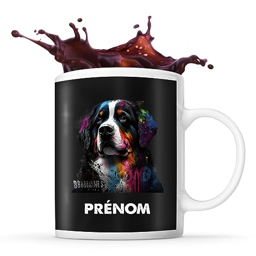 Mug personnalisable Prénom bouvier bernois