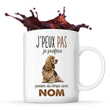 Mug personnalisable Prénom Cocker Spaniel Anglais