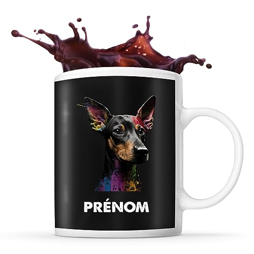 Mug personnalisable Prénom Pinscher