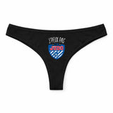 Culotte Tanga Personnalisé Femme Judo Kopia Jpeux Pas - sous-Vêtement Coton Idée Cadeau Humour Saint Valentin Anniversaire