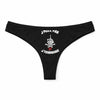 Culotte Tanga Personnalisé Femme Jpeux Pas et Jtemmerde Kopia Jpeux Pas - sous-Vêtement Coton Idée Cadeau Humour Saint Valentin Anniversaire