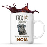 Mug personnalisable Prénom Cane Corso