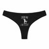 Culotte Tanga Personnalisé Femme Foot Kopia Jpeux Pas - sous-Vêtement Coton Idée Cadeau Humour Saint Valentin Anniversaire
