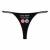 String Femme Surf - sous-Vêtement Coton Idée Cadeau Humour Saint Valentin Anniversaire
