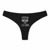 Culotte Tanga Personnalisé Femme Tennis Kopia Jpeux Pas - sous-Vêtement Coton Idée Cadeau Humour Saint Valentin Anniversaire