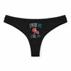 Culotte Tanga Personnalisé Femme Amp Kopia Jpeux Pas - sous-Vêtement Coton Idée Cadeau Humour Saint Valentin Anniversaire