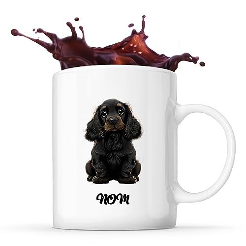 Mug personnalisable Prénom Cocker Spaniel Anglais