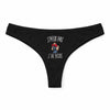 Culotte Tanga Personnalisé Femme Boxe Kopia Jpeux Pas - sous-Vêtement Coton Idée Cadeau Humour Saint Valentin Anniversaire