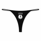String Femme Biathlon Jpeux Pas - sous-Vêtement Coton Idée Cadeau Humour Saint Valentin Anniversaire