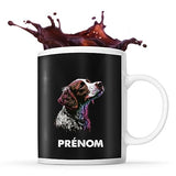 Mug personnalisable Prénom Epagneul Breton