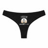 Culotte Tanga Personnalisé Femme Echecs Echec et Mat Kopia Jpeux Pas - sous-Vêtement Coton Idée Cadeau Humour Saint Valentin Anniversaire