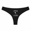 Culotte Tanga Personnalisé Femme Aikido Kopia Jpeux Pas - sous-Vêtement Coton Idée Cadeau Humour Saint Valentin Anniversaire