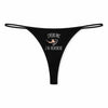 String Femme Aeroboxe Jpeux Pas - sous-Vêtement Coton Idée Cadeau Humour Saint Valentin Anniversaire