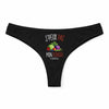 Culotte Tanga Personnalisé Femme Potager Kopia Jpeux Pas - sous-Vêtement Coton Idée Cadeau Humour Saint Valentin Anniversaire