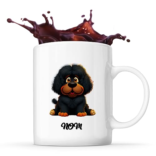 Mug personnalisable Prénom Dogue du Tibet Mastiff