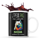 Mug personnalisable Prénom Samoyède