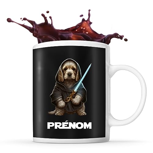 Mug personnalisable Prénom Cocker Spaniel Anglais