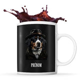 Mug personnalisable Prénom bouvier bernois