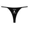 String Femme Canoe Jpeux Pas - sous-Vêtement Coton Idée Cadeau Humour Saint Valentin Anniversaire
