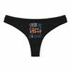 Culotte Tanga Personnalisé Femme Cabaret Kopia Jpeux Pas - sous-Vêtement Coton Idée Cadeau Humour Saint Valentin Anniversaire