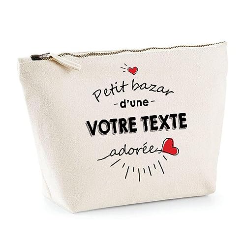 Trousse personnalisable Petit Bazar Prénom/Métier Adoré(e)