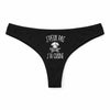 Culotte Tanga Personnalisé Femme Cuisine Jpeux Pas Jpeux Pas - sous-Vêtement Coton Idée Cadeau Humour Saint Valentin Anniversaire
