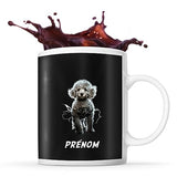 Mug personnalisable Prénom Caniche