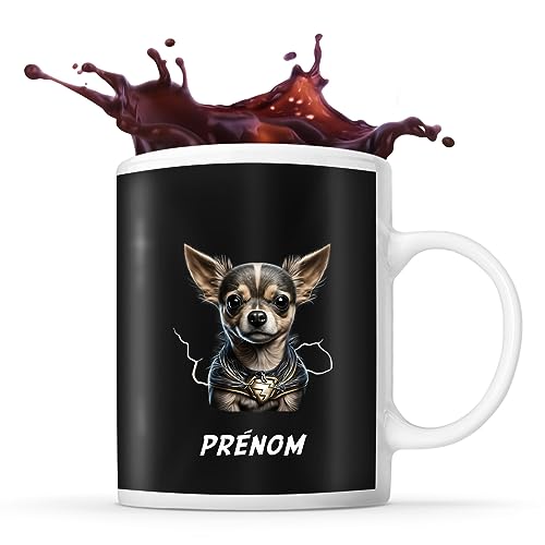 Mug personnalisable Prénom Chihuahua