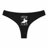 Culotte Tanga Personnalisé Femme Javelot Kopia Jpeux Pas - sous-Vêtement Coton Idée Cadeau Humour Saint Valentin Anniversaire