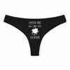 Culotte Tanga Personnalisé Femme Escalade 2 Kopia Jpeux Pas - sous-Vêtement Coton Idée Cadeau Humour Saint Valentin Anniversaire