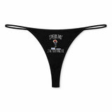 String Femme Trottinette Jpeux Pas - sous-Vêtement Coton Idée Cadeau Humour Saint Valentin Anniversaire