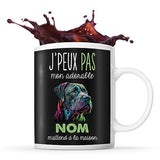 Mug personnalisable Prénom Cane Corso