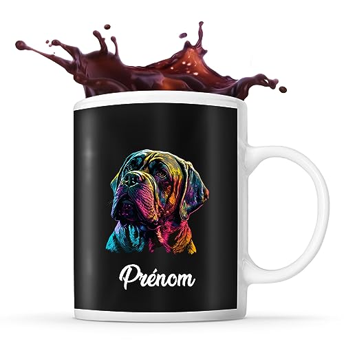 Mug personnalisable Prénom Mastiff