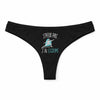 Culotte Tanga Personnalisé Femme Escrime Kopia Jpeux Pas - sous-Vêtement Coton Idée Cadeau Humour Saint Valentin Anniversaire