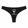 Culotte Tanga Personnalisé Femme Badminton Kopia Jpeux Pas - sous-Vêtement Coton Idée Cadeau Humour Saint Valentin Anniversaire