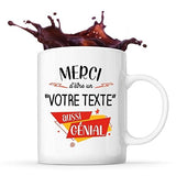 Mug personnalisable Merci Métier/Prénom Génial(e) - Planetee