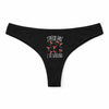 Culotte Tanga Personnalisé Femme Tricking Kopia Jpeux Pas - sous-Vêtement Coton Idée Cadeau Humour Saint Valentin Anniversaire