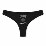Culotte Tanga Personnalisé Femme Course D_Orientation Kopia Jpeux Pas - sous-Vêtement Coton Idée Cadeau Humour Saint Valentin Anniversaire