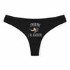 Culotte Tanga Personnalisé Femme Aeroboxe Kopia Jpeux Pas - sous-Vêtement Coton Idée Cadeau Humour Saint Valentin Anniversaire