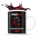 Mug personnalisable Prénom Mastiff