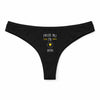 Culotte Tanga Personnalisé Femme Jpeux Pas Apero Jpeux Pas - sous-Vêtement Coton Idée Cadeau Humour Saint Valentin Anniversaire