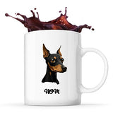 Mug personnalisable Prénom Pinscher